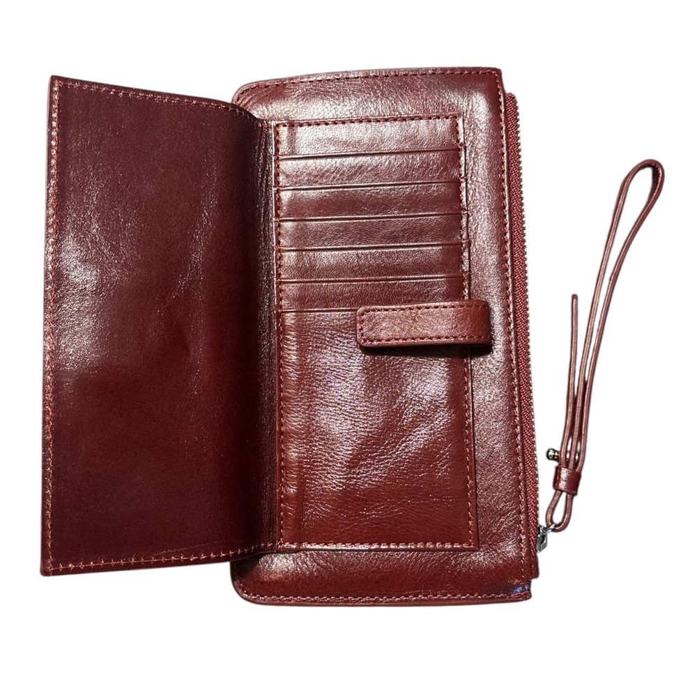 Wilson’s Leather Clutch Wristlet Wallet - Picture 4 of 6